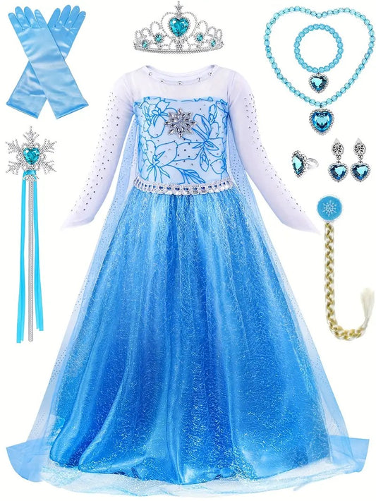 Elsa Princess Dress